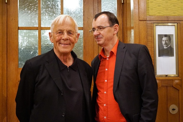 Rolf Becker und Frank Fröhlich, Foto: © Sabine Wietschorke